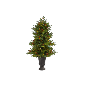 Nearly Natural T2428 4.5Ft Yukon Mountain Fir Artificial Christmas Tree 