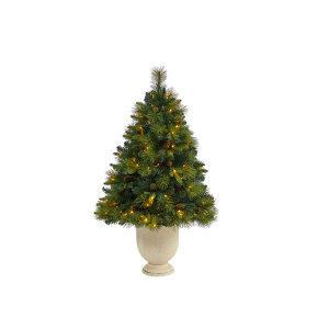 Nearly Natural T2431 4.5Ft North Carolina Mixed Pine Artificial Christmas Tree 