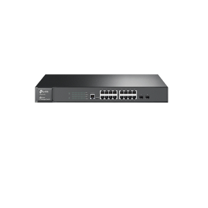 TP-LINK T2600G-18TS JetStream 16 Port Gigabit L2 Managed Switch with 2 SFP Slots