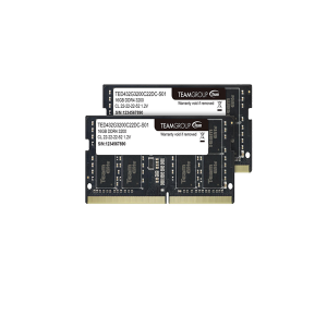 Team Elite TED432G3200C22DC-S01 32GB (2 x 16GB) 260-Pin DDR4 SO-DIMM DDR4 3200 (PC4 25600) Laptop Memory Model