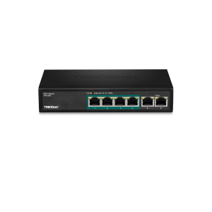 TRENDnet TPE-S50 6-Port Fast Ethernet PoE+ Switch