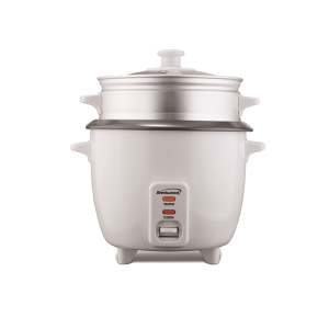 Brentwood TS-700S 4 Cup Uncooked 8 Cup Cooked Rice Cooker And Food Steamer