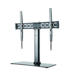 Stanley TTL6644TS 32" to 70" Adjustable Tabletop TV Stand with Glass Base