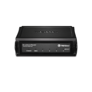 TRENDnet TW100-S4W1CA 4-Port Broadband Router