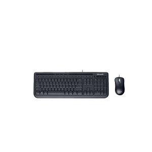 Microsoft APB-00001 Wired Desktop 600 Keyboard and Mouse with Optical NA HDWR