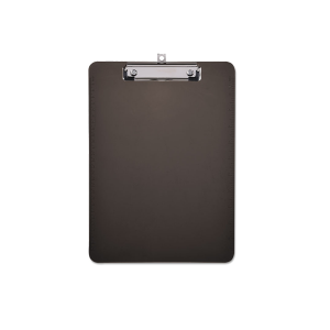 Universal UNV40311 1/2" Plastic Clipboard with Low Profile Clip