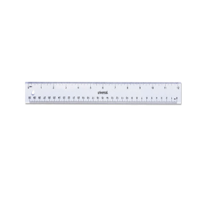 Universal UNV59022 12" Acrylic Plastic Ruler