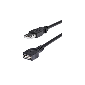 Startech USBEXTAA6BK 6 ft Black USB 2.0 Extension Cable A to A - M/F