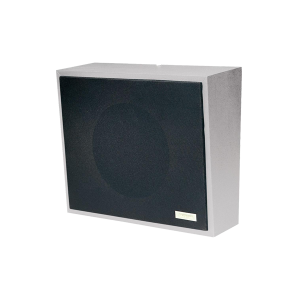 Valcom V-1052C 8 Inch Amplified Wall Speaker Metal Black
