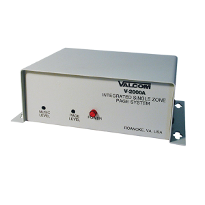 Valcom V-2000A Page Control 1 Zone 1Way