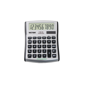 VICTOR VCT11003A Antimicrobial 10 Digit Compact Desktop Calculator