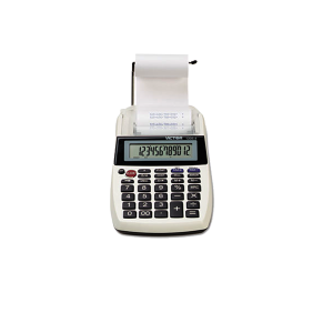 VICTOR VCT12054 12 Digit Portable Palm Desktop Commercial Printing Calculator