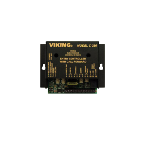 Viking Electronics VK-C-250 Single Entry Phone Controller with Call Forwarding and Door Strike Control