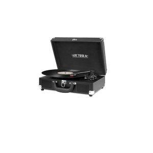 Innovative Technology VSC-550BT-BK Bluetooth Suitcase Turntable, Black