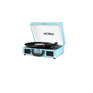 Innovative Technology VSC-550BT-TRQ Bluetooth Suitcase Turntable, Turquois
