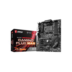 MSI X470 GAMING PLUS MAX X470GPLMAX 64GB Memory DDR4 SDRAM Socket AM4 Desktop Motherboard