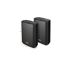 ASUS XT8 (B-2-PK) ZenWiFi AX 2PK Wi-Fi System Charcoal