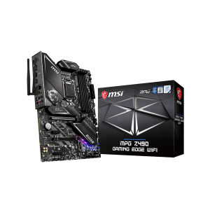 MSI MPG Z490 Z490EDGEWIFI GAMING EDGE WIFI Desktop Motherboard With Intel Chipset And Socket LGA 1200