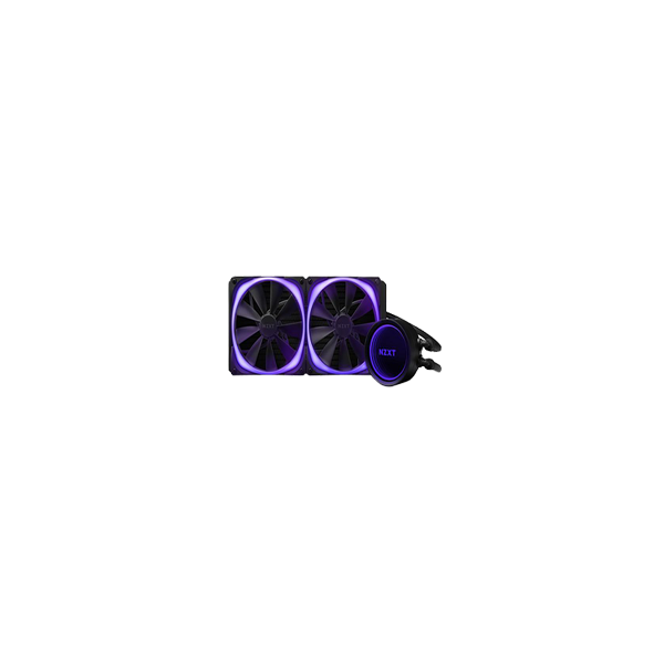 NZXT Kraken X63 RGB 280 mm - RL-KRX63-R1 - Kit Watercooling All-In-One RGB  pour CPU - Pompe améliorée - Connecteur RGB - Ventilateurs AER RGB 2 140 mm  (2 inclus) - Noir : : Informatique
